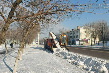 Больше 16 тысяч кубометров снега вывезли за ночь из Астаны