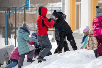 Фотография к новости: Столичных школьников из-за морозов в понедельник перевели на дистанционку