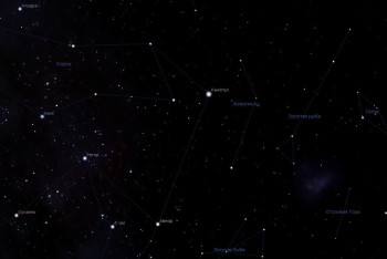 В созвездии Живописца обнаружили быстро растущую черную дыру