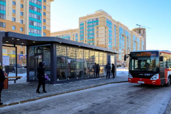 Фотография к новости: Новый способ оплаты проезда появился в автобусах Астаны