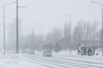 Фотография к новости: Один из центральных проспектов перекроют до 9 марта в Астане