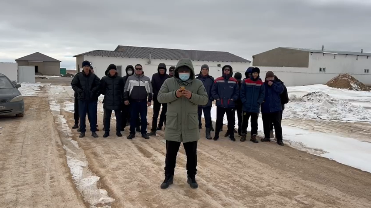 Безработные Жетыбая потребовали трудоустроить их вместо увольняемых сотрудников Westoil