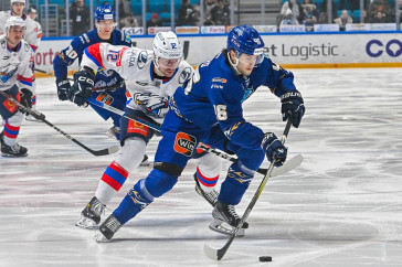 Фотография к новости: "Барыс" у себя дома потерпел обидное поражение от "Лады"