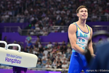 Казахстанец выиграл этап Кубка мира по спортивной гимнастике