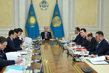 Фотография к новости: Касым-Жомарт Токаев провёл заседание Совета безопасности