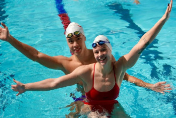 Фотография к новости: Казахстанцы установили рекорды на чемпионате Азии по плаванию