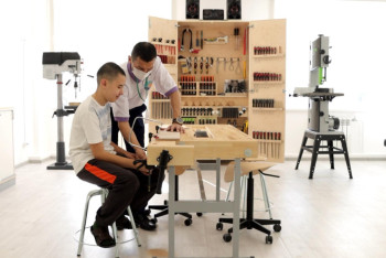 Фотография к новости: Самый крупный центр для детей с аутизмом в стране открыли в Костанае