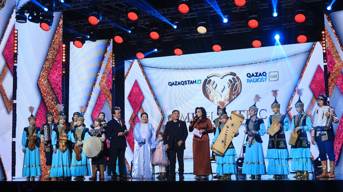 В Астане состоялось ежегодное благотворительное мероприятие "Мың алғыс"