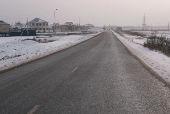 Ограничение движения сняли на трассе в Жамбылской области
