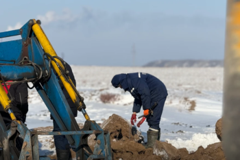 Фотография к новости: Крупную коммунальную аварию устранили только через 10 дней в Майкаине