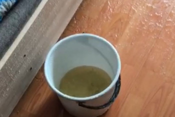 Фотография к новости: После землетрясения в Алматы затопило четырёхэтажный дом