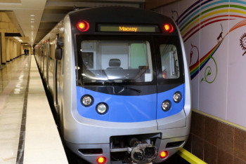 Фотография к новости: Метрополитен Алматы возобновил работу