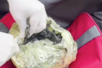 Наркокурьера с мефом на 30 млн тенге задержала полиция Шымкента