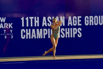 Пловчиха Карина Магрупова завоевала "золото" чемпионата Азии в Нью-Кларк-Сити