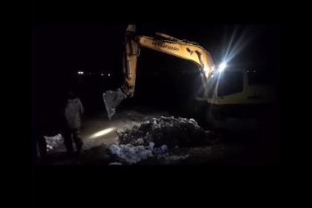 Талые воды затопили дорогу в области Абай