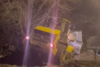 Талые воды подтопили дворы в селе Алматинской области