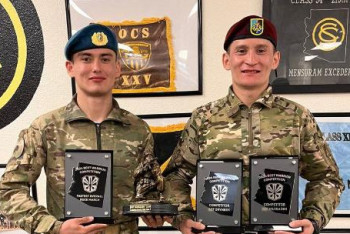 Фотография к новости: Казахстанские военнослужащие стали лучшими на соревнованиях в США