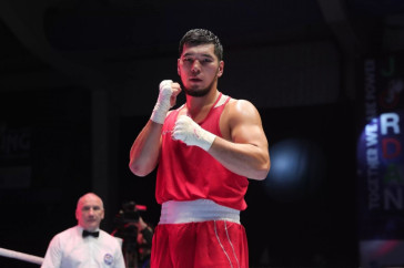 Фотография к новости: Боксёр Айбек Оралбай завоевал олимпийскую лицензию на турнире в Италии