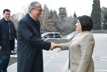Фотография к новости: Содержание нашего сотрудничества поражает масштабом и перспективами - Токаев в Баку