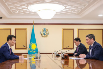 Фотография к новости: Партнёрство между Казахстаном и Китаем находится на подъеме – Олжас Бектенов