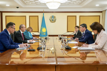 Фотография к новости: Глава регионального бюро ВОЗ отметил успехи в системе здравоохранения Казахстана