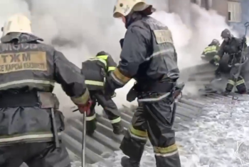 Пожар разгорелся на территории горно-обогатительного комплекса в ВКО