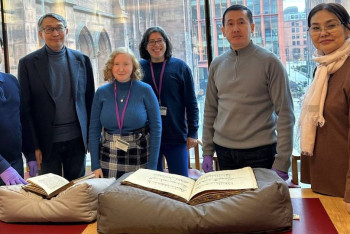 Фотография к новости: В Великобритании нашли ценные рукописи, связанные с историей Казахстана