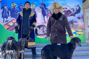 Фотография к новости: Зов предков: показательные выступления по национальным видам спорта провели в Кокшетау