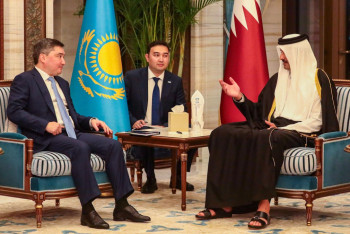 Фотография к новости: Визит премьера в Катар: о чём Олжас Бектенов говорил с эмиром и шейхом