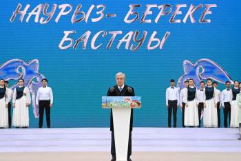 Фотография к новости: Президент поздравил казахстанцев с Наурызом