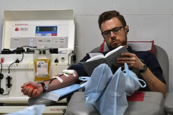 Фотография к новости: Сотни людей сдали кровь для пострадавших после теракта в Подмосковье