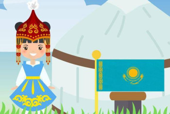 Восьмилетняя казахстанка продаёт книгу о Наурызе на Amazon