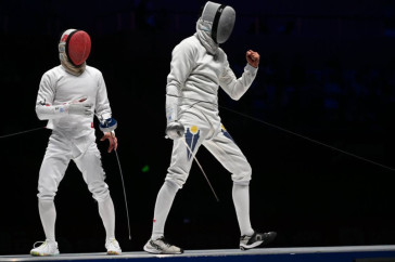 Фотография к новости: Казахстанские фехтовальщики стали третьими на этапе Кубка мира в Тбилиси