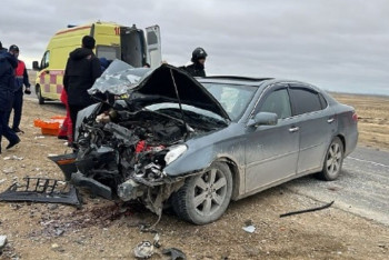 Лобовое столкновение из-за обгона: два человека погибли в ДТП в Мангистау