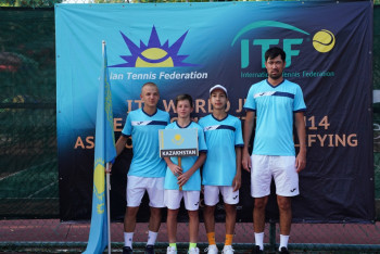 Юные теннисисты из Казахстана уступили на старте квалификации ЧМ в Малайзии