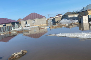 Подтопления в Коянды: в селе ведутся усиленные противопаводковые мероприятия