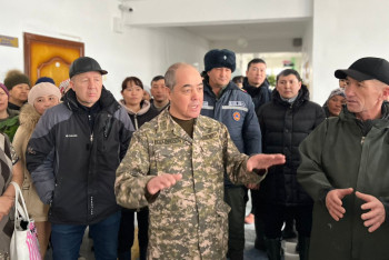 В Каратобинском районе ЗКО от паводка спасают около 400 человек