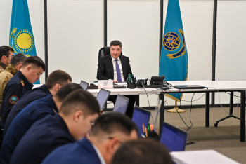 Фотография к новости: Это самые масштабные паводки за последние годы - Олжас Бектенов