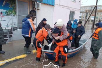 Фотография к новости: Ещё в одной области Казахстана объявлен режим ЧС из-за паводков