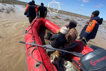 Четыре человека эвакуировали спасатели в области Абай