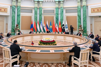 Фотография к новости: Касым-Жомарт Токаев провёл встречу с секретарями cовбеза государств – членов ШОС