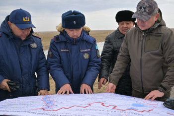 Фотография к новости: Село Узынсу защищают от подтопления в Павлодарской области