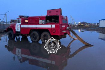 В селе Талапкер под Астаной восстановили проран искусственного канала