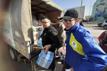 Фотография к новости: "Важная тема LIVE": АНК отправляет гуманитарную помощь в регионы пострадавшие от паводка