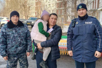 Полицейские нашли пропавшую пятилетнюю девочку в Рудном