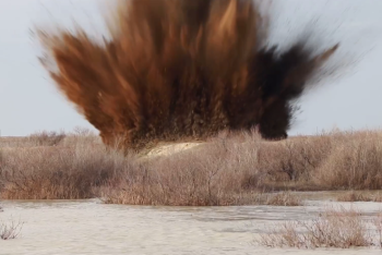 На реке Жем начали взрывать искусственные плотины