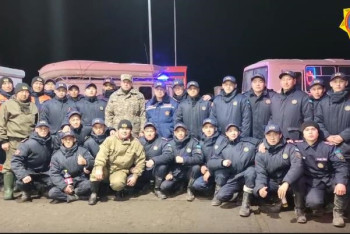 Кызылординские спасатели выехали в Костанай