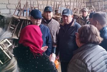 Фотография к новости: Вода в реке Жем Атырауской области пошла на спад