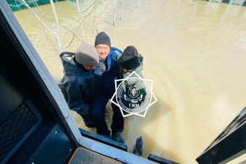 Фотография к новости: Паводки в Казахстане: эвакуировано более 80 тысяч человек