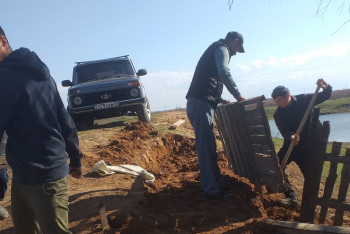 Фотография к новости: Человеческие останки нашли в Атырауской области в ходе борьбы с паводками